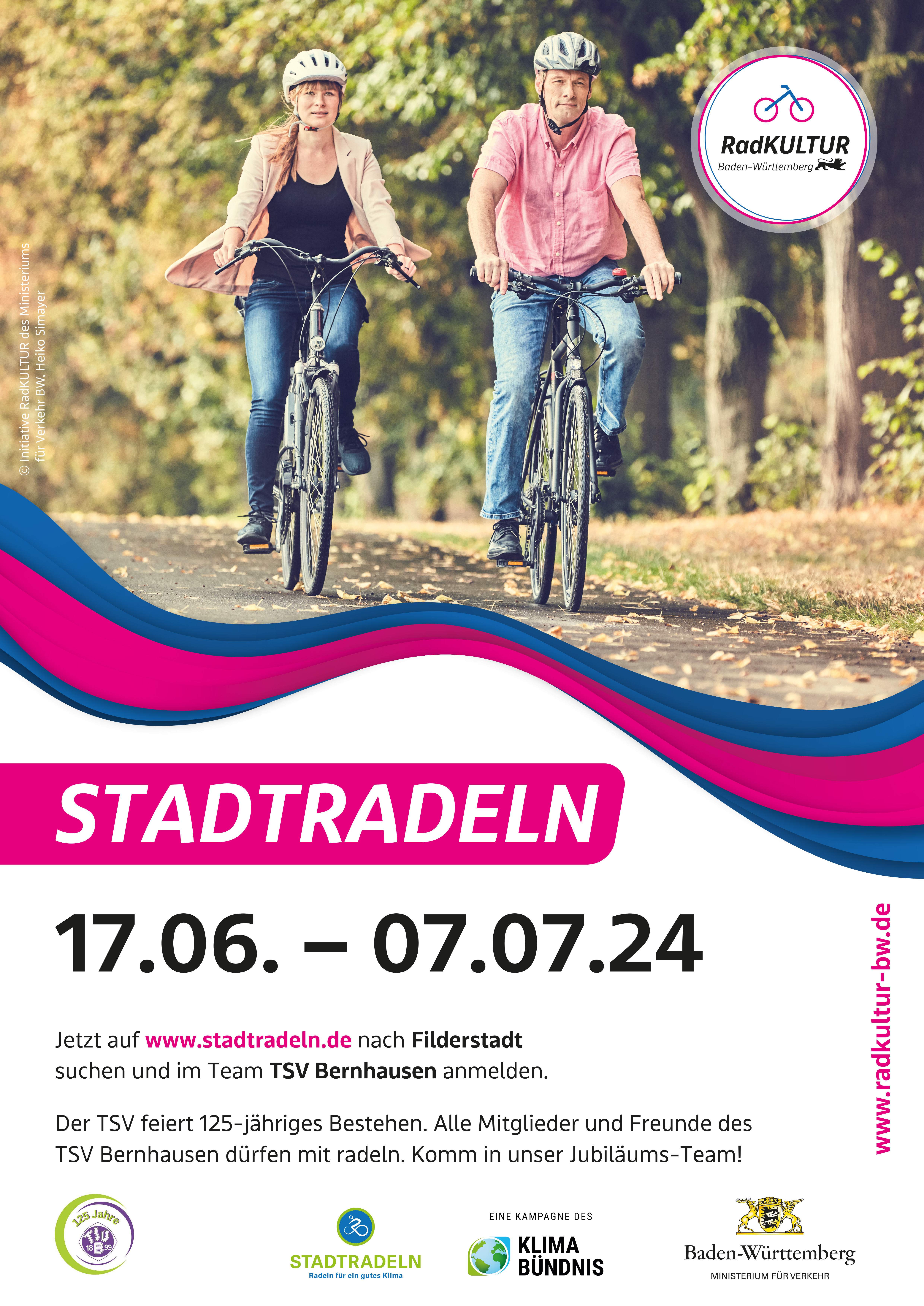 Plakat STADTRADELN A2 0mm i3woslnVmaGM