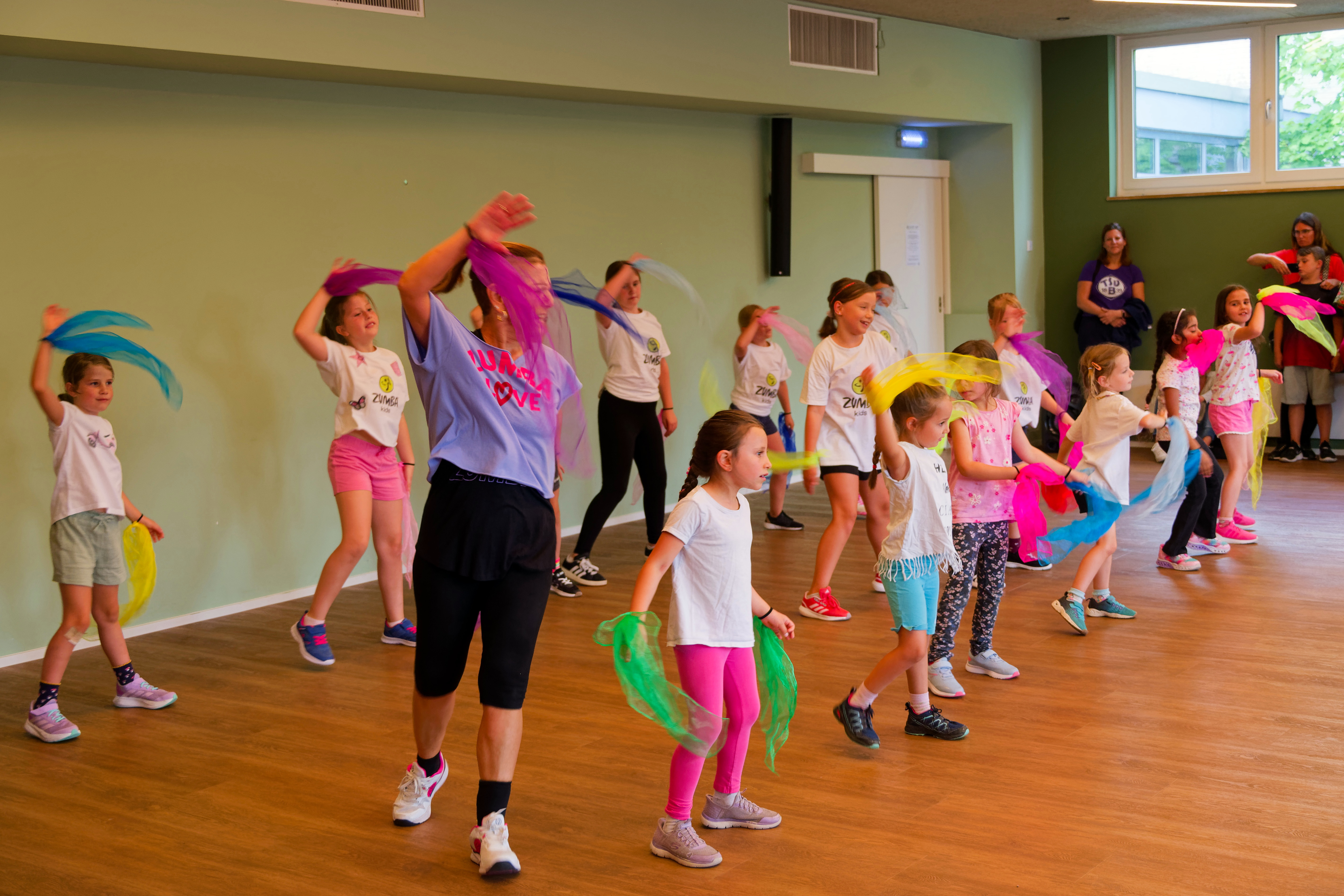 Auftritt Zumba Kids mit Rosa Fortino