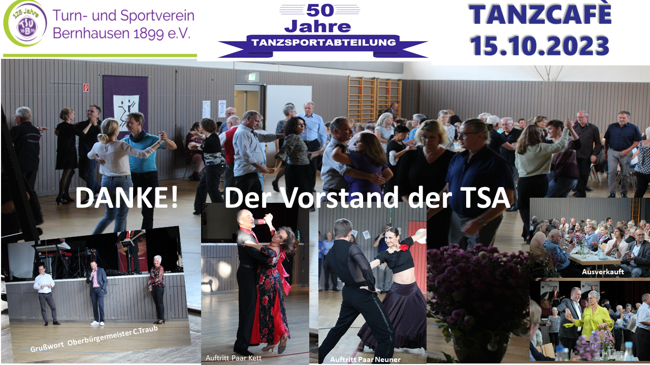 Plakat Galerie Tanzcafe 2023